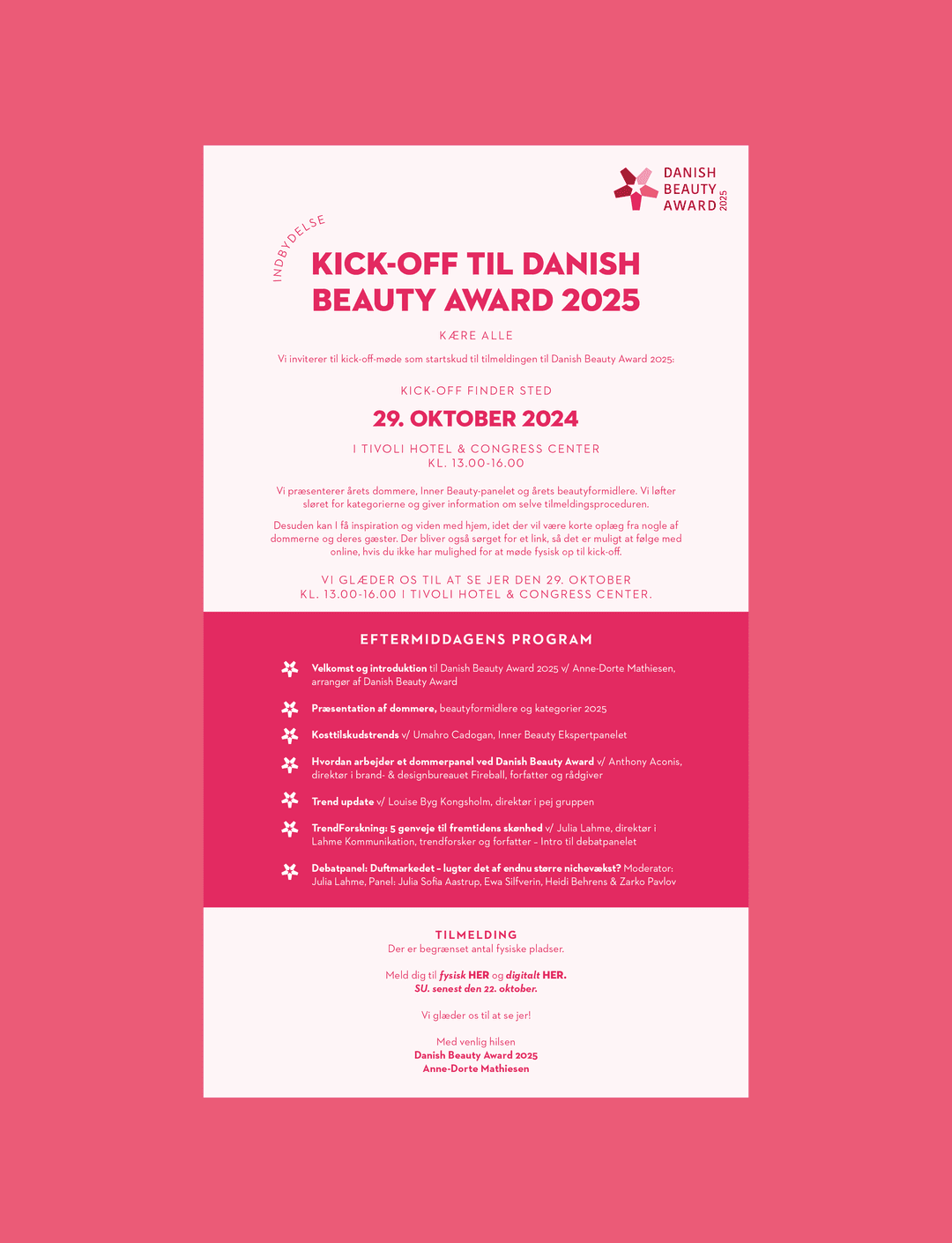 Kickoff til Danish Beauty Award 2025